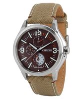 Orologio Citizen Uomo Crono Aviator in Acciaio AP4000-07W - AP4000-07W